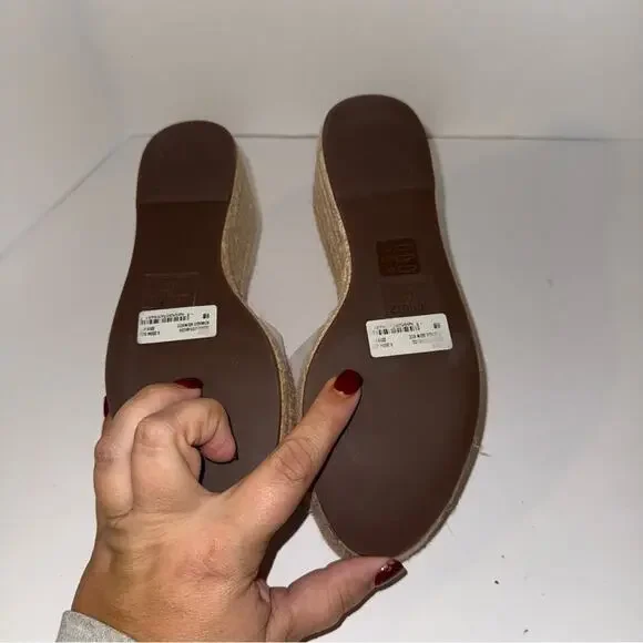 NWT SCHUTZ Thalia Platform Espadrilles resortwear vacation sandals 6B - Picture 2 of 6
